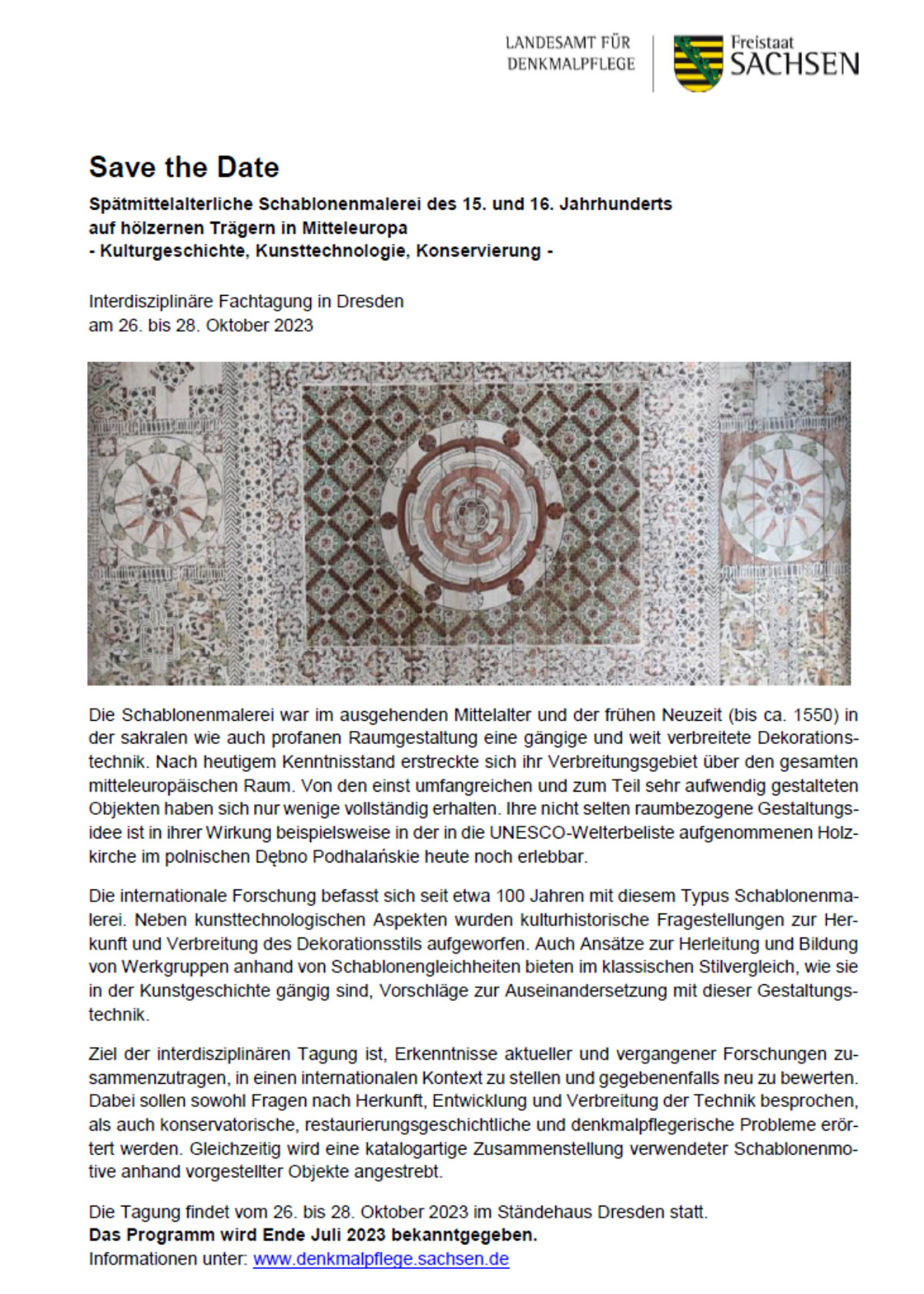 Organisation internationaler Fachtagung