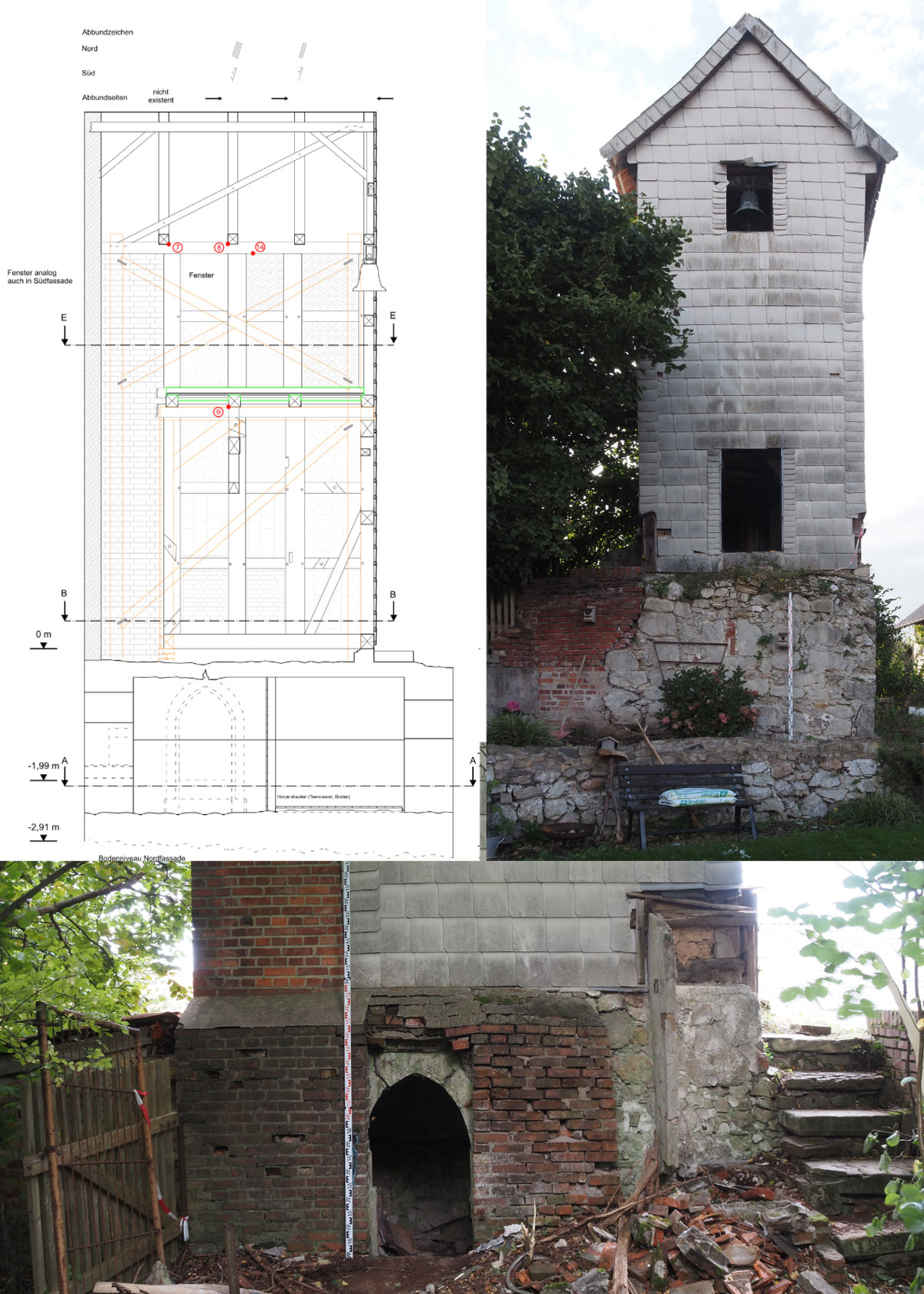 Bauforschung Glockenturm in Klettenberg 