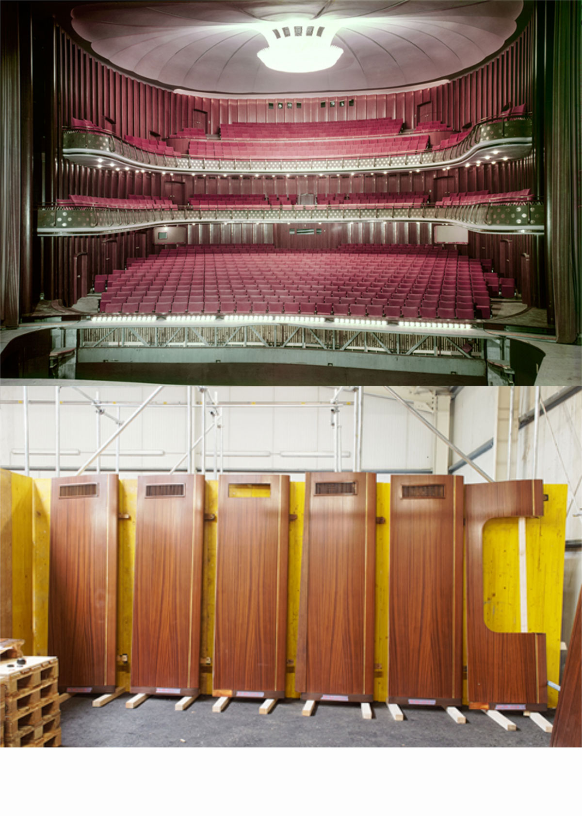 Staatstheater Augsburg - Zuschauersaalvertäfelung